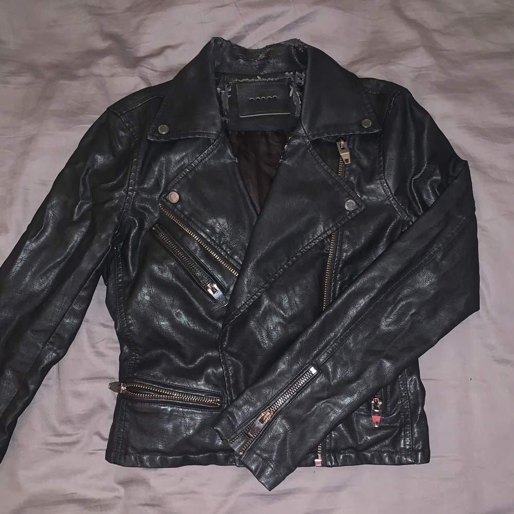 BlankNYC leather jacket